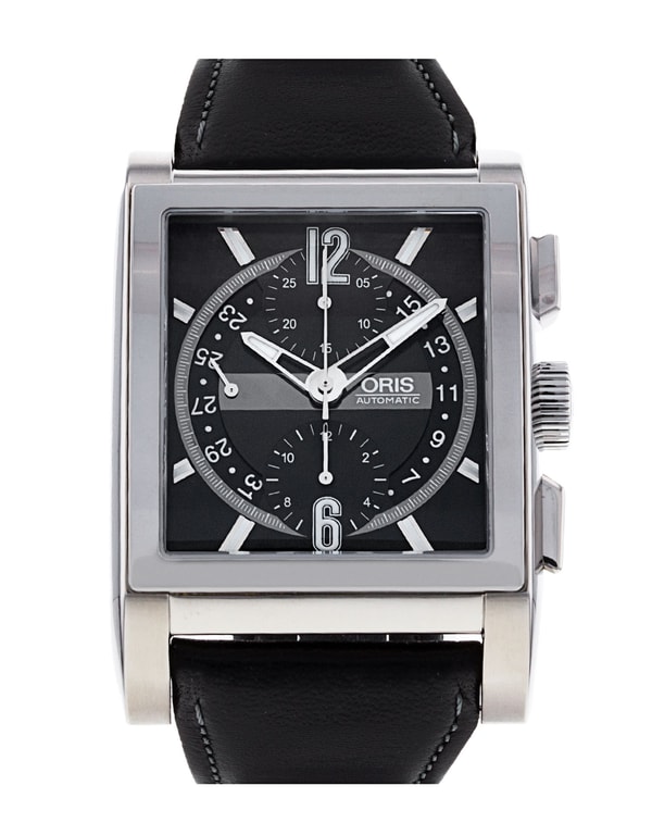 Oris Miles Rectangular 674 7625 70 64 LS